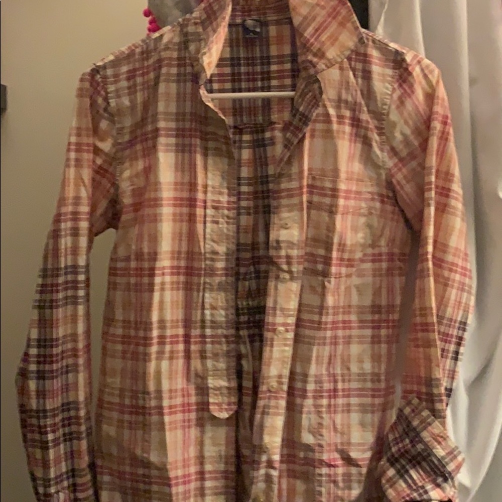 Free People cotton deigned just right as flannel